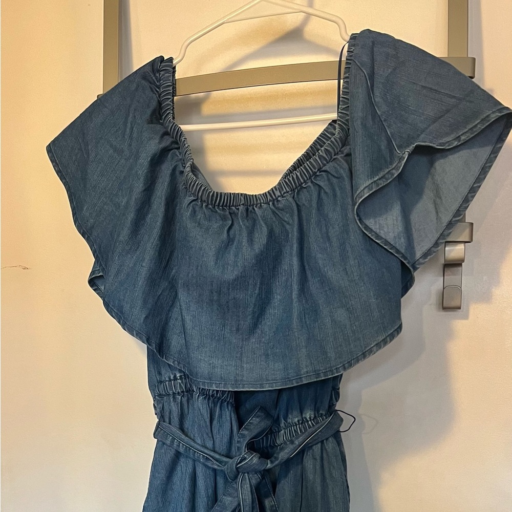 Lane Bryant Chambray Jean Dress